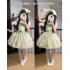 Twilight Crush Grape Pastoral Song Skirt Salopette JSKs(Reservation/3 Colours/Full Payment Without Shipping)